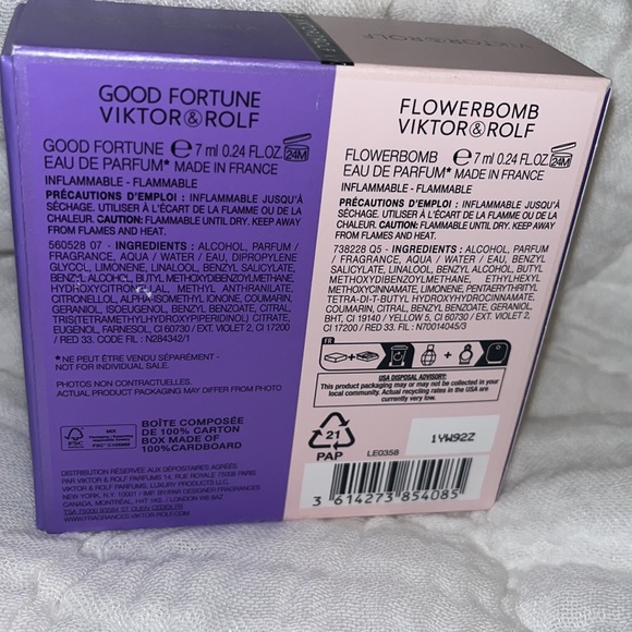 New In The Box FlowerBomb Viktor & Rolf And Good Fortune Viktor & Rolf - Picture 3 of 4